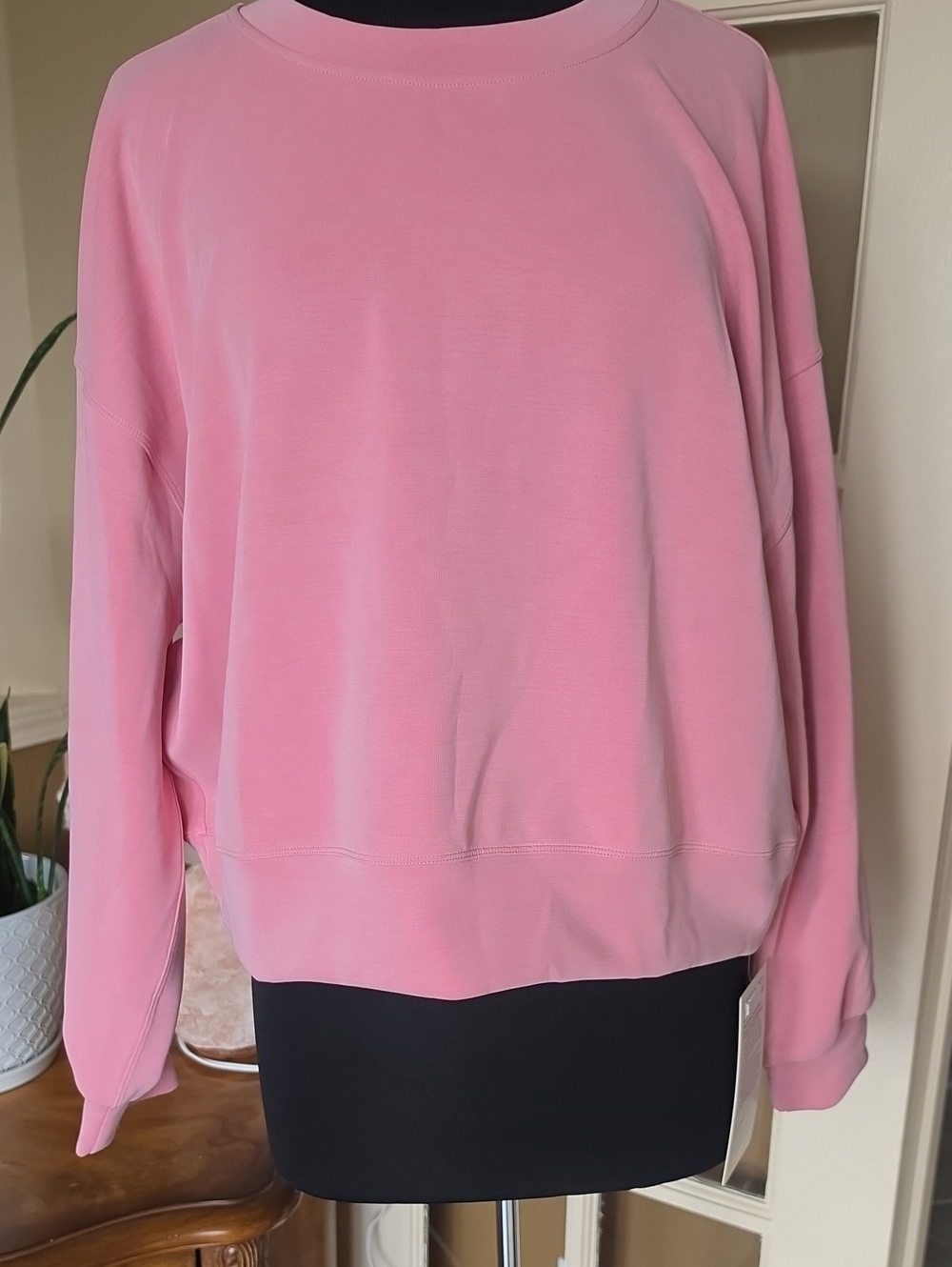 lululemon athletica Pink Lightweight Crew Sweatshirt